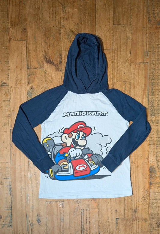 Next Mario Kart Hooded Long Sleeve Tee