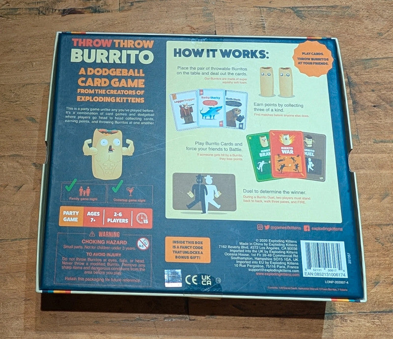 Throw Throw Burrito