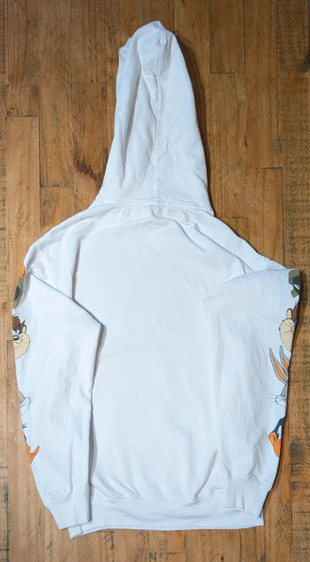 White Space Jam Looney Tunes Hoodie